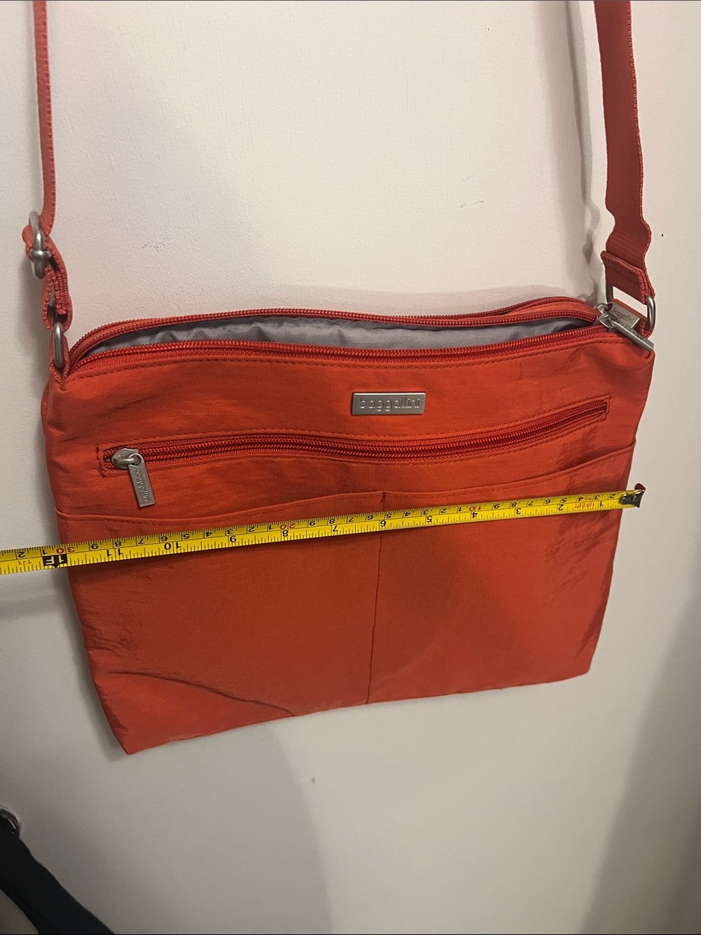 Baggallini Red-Orange Crossbody Bag - Picture 11 of 12